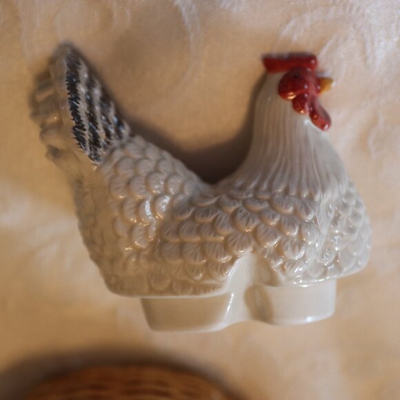Sakura By Oneida Figural Sugar Bowl & Lid On the Farm - Picture 11 of 14